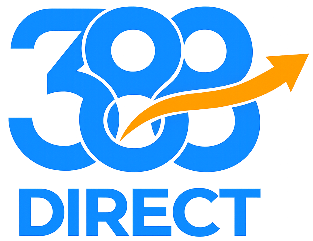 388 DIRECT Company Logo
